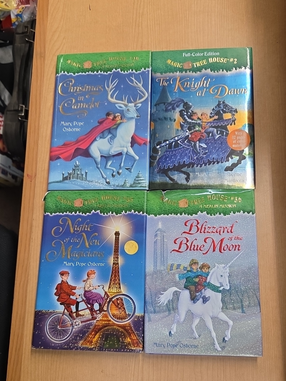 Magic Tree House, Merlin Mission, Lot Of 4 Hardcover